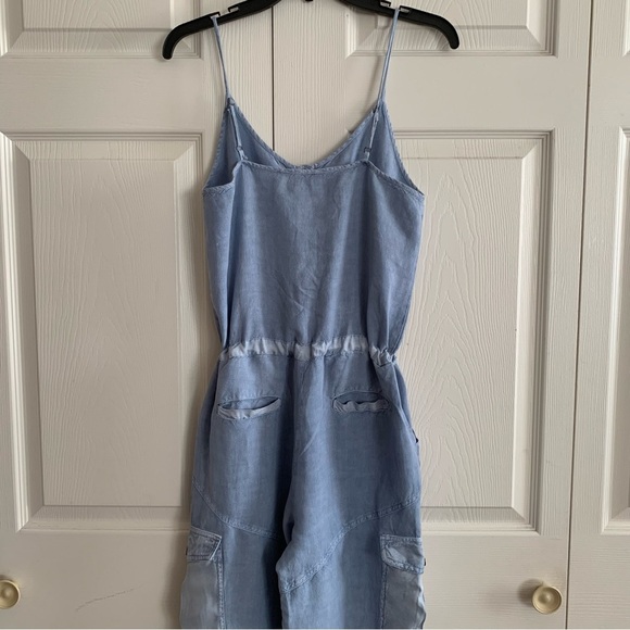 REVOLVE Young Fabulous and Broken Kaia Jumpsuit in Blue Stone Potassium Wash - Picture 8 of 8